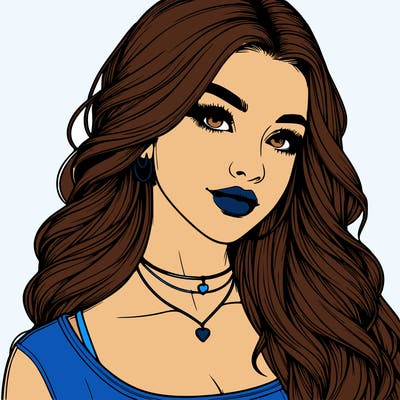 detailed realistic girl