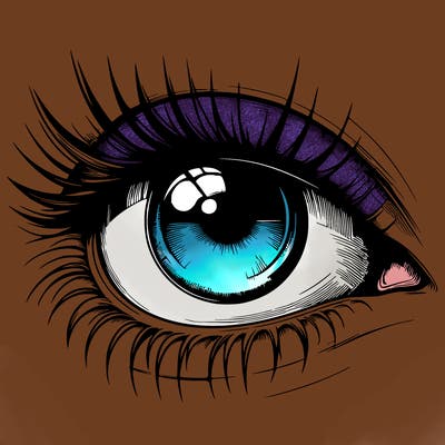 realistic eye