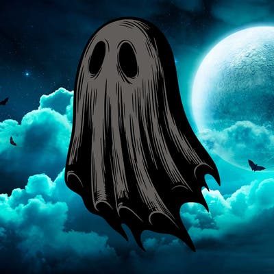 realistic creepy ghost