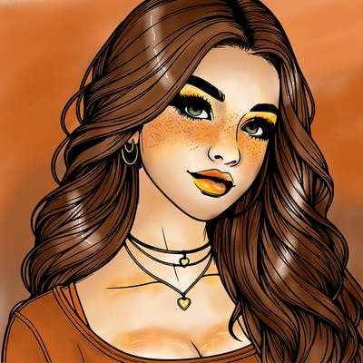 detailed realistic girl