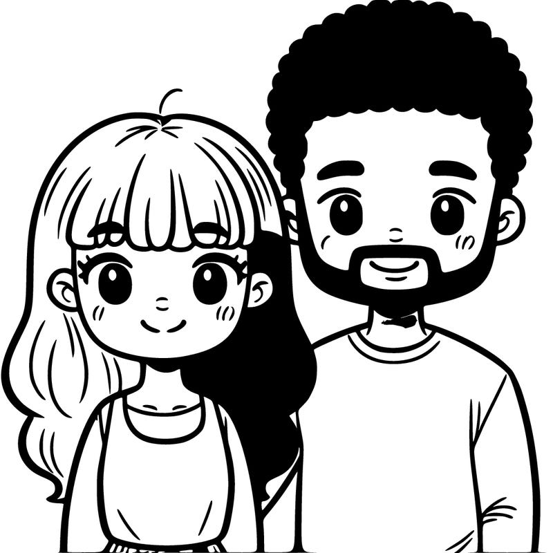 black man white girl couple