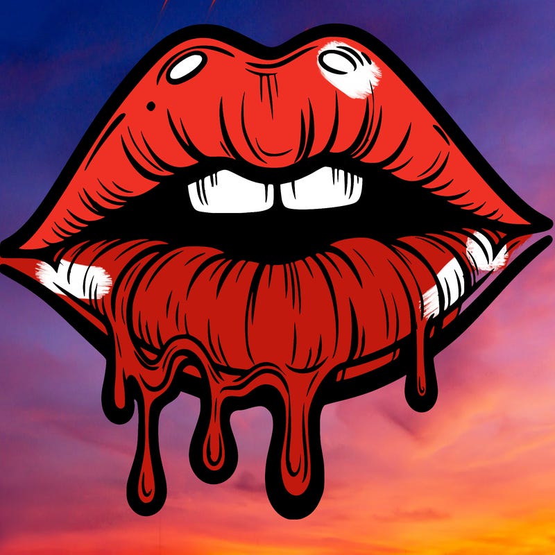 lips that look realistic and drip