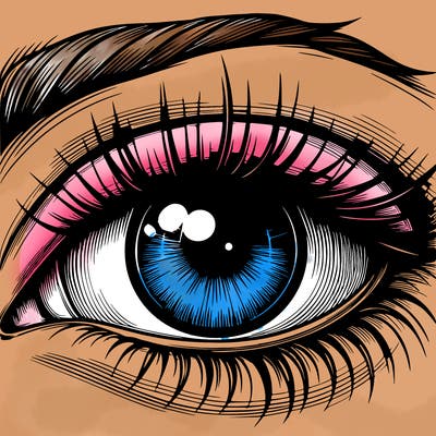 realistic eye