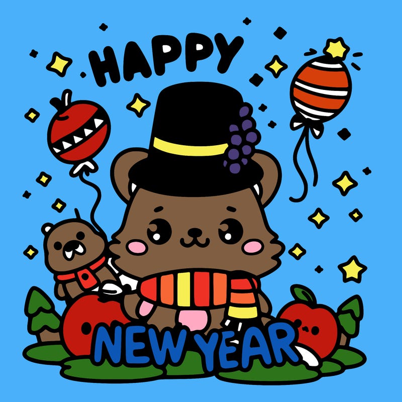 message : happy new year