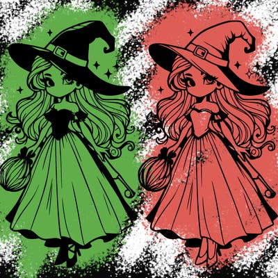 beautiful wicked witch. from wicked