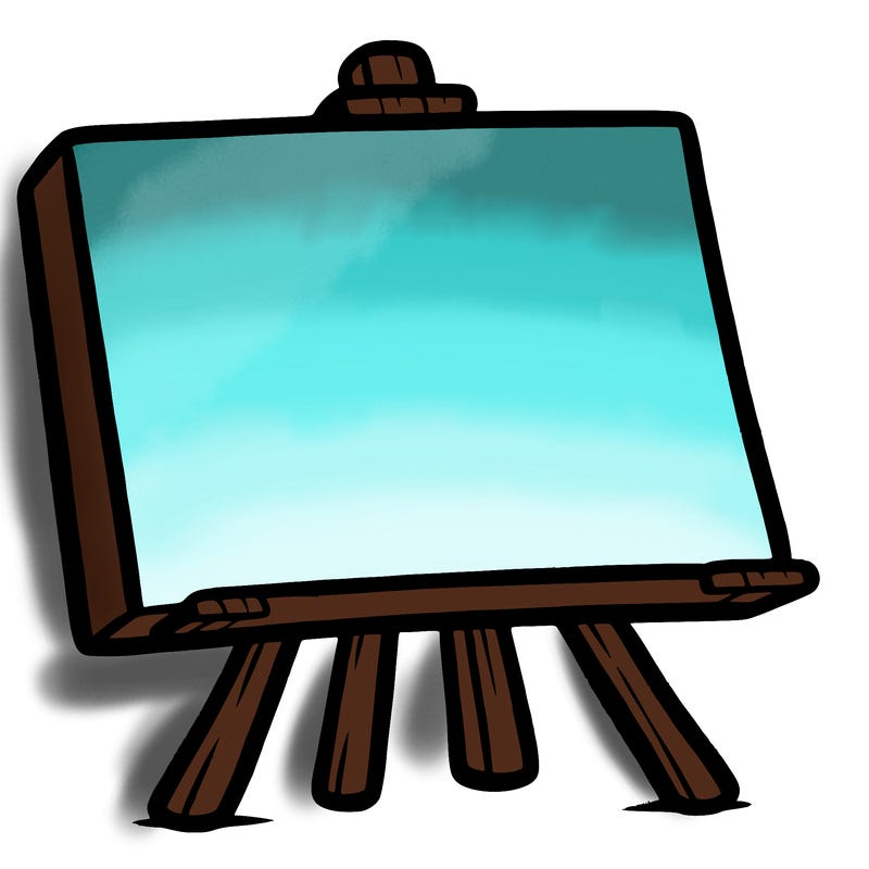blank canvas