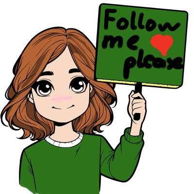 realistic girl holding up a sign