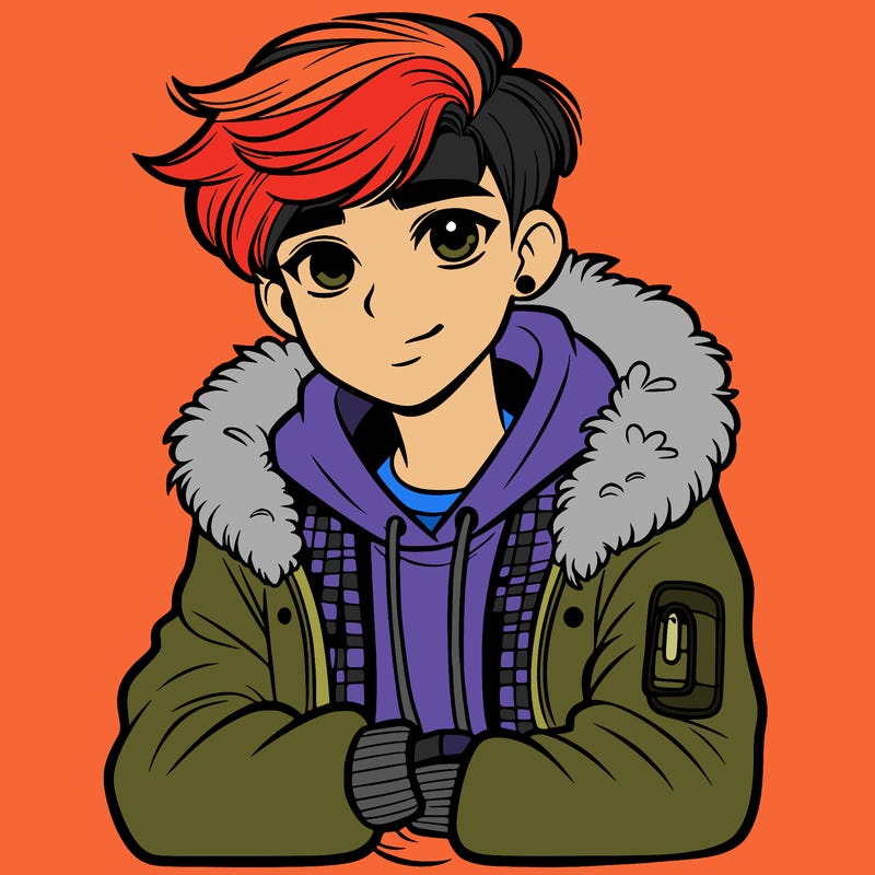 stylish teenager