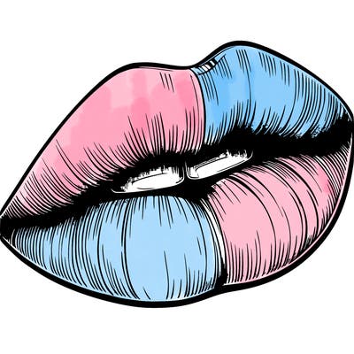 realistic lips