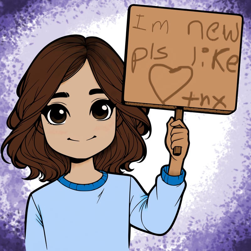 realistic girl holding up a sign