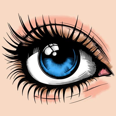 realistic eye