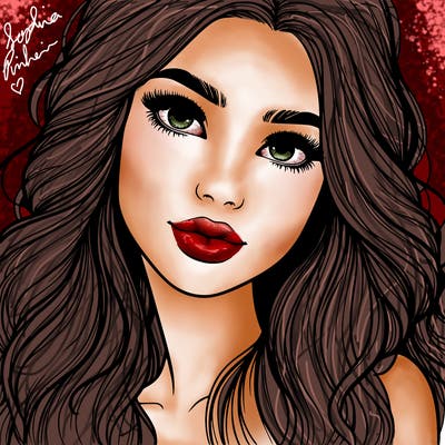 beautiful realistic girl