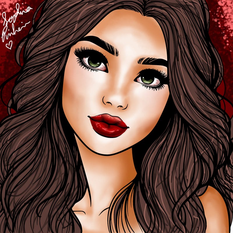 beautiful realistic girl