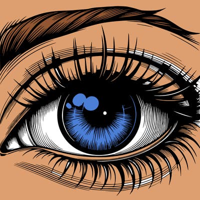 realistic eye