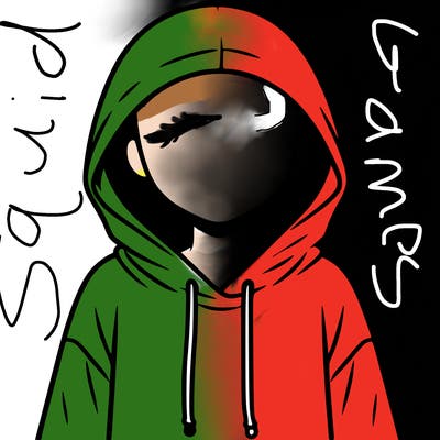 faceless girl in hoodie