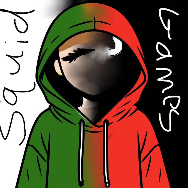 faceless girl in hoodie