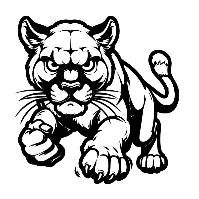 angry mountain lions