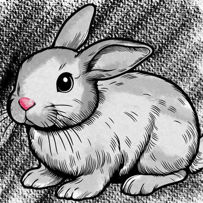 realistic bunny