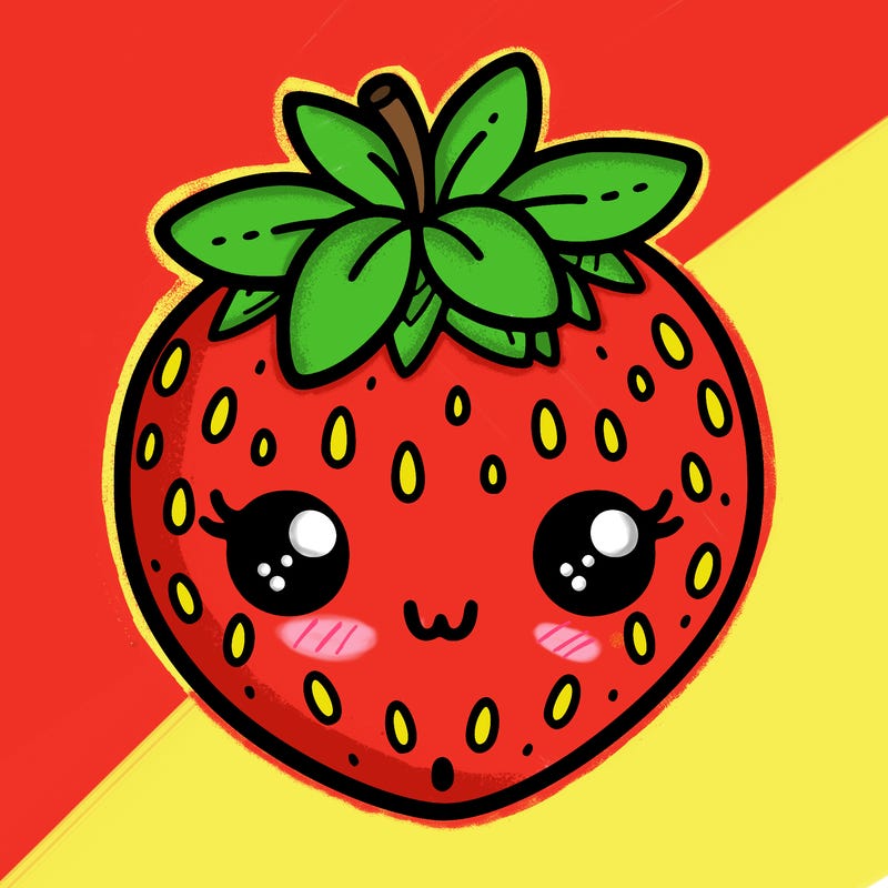 cute strawberry