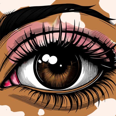 realistic eye