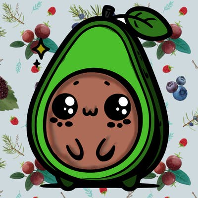 cute avocado