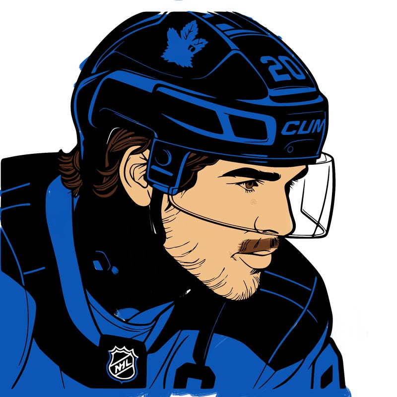 realistic toronto maple leafs player