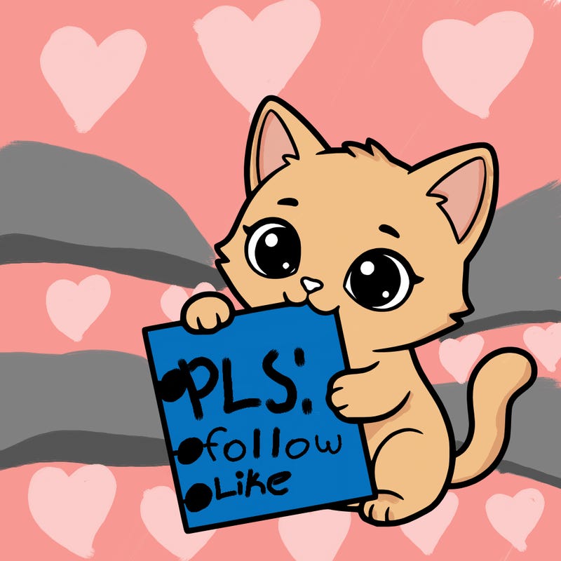 a small cat with a blank sheet of paper in its hand. the cat is sooooooo cute!