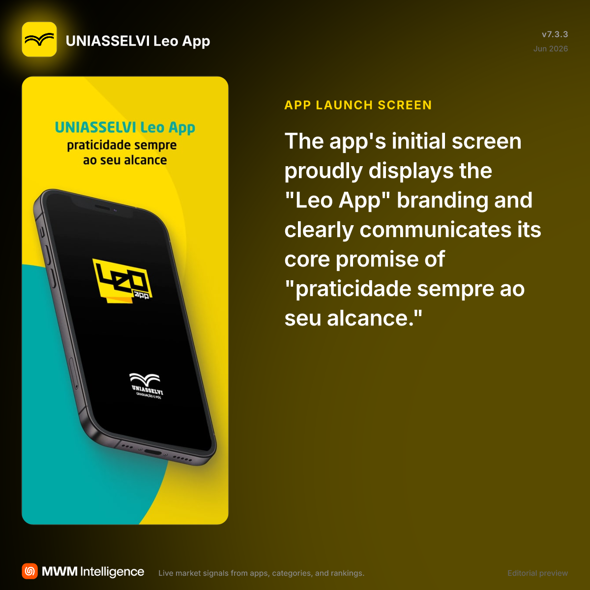 UNIASSELVI Leo App - Education App | MWM
