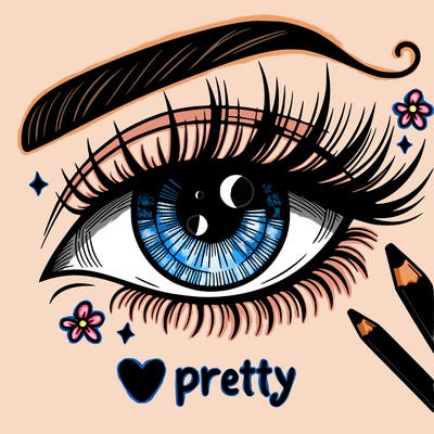 pretty eye