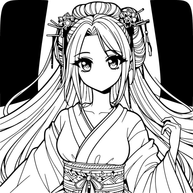 manga japanese princess
