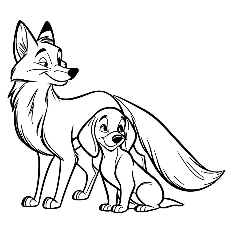 disney fox and the hound