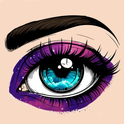 realistic eye