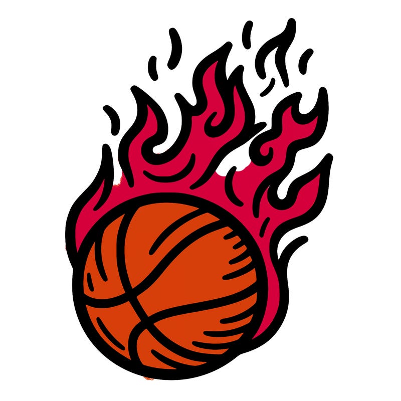 fire basketball