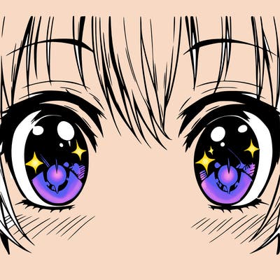 anime eyes