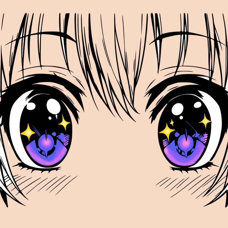 anime eyes