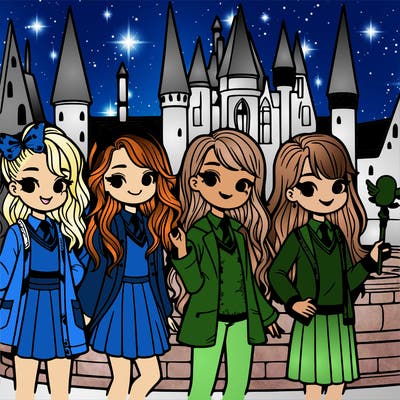 girls at hogwarts