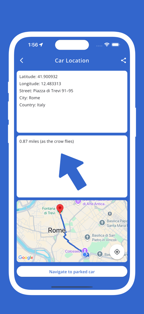 My Car Finder - Navigation - Navigation App | MWM