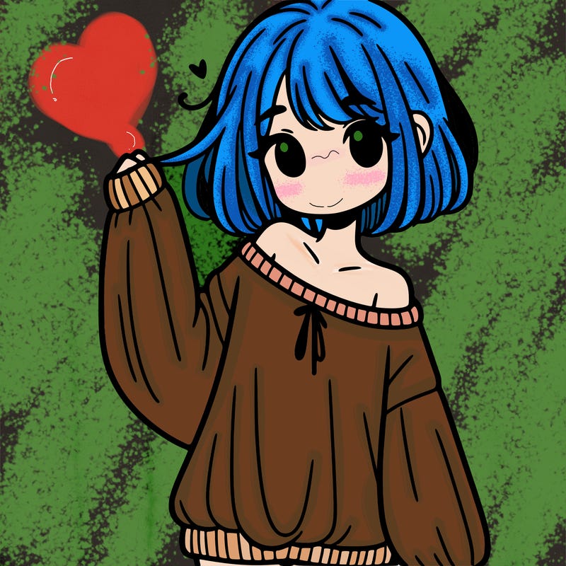 girl in baggy sweater hanging off her shoulder