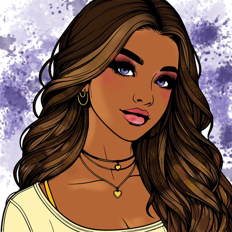 detailed realistic girl