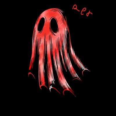 realistic creepy ghost