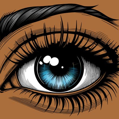 realistic eye