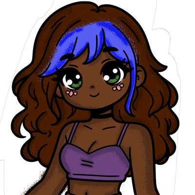 girl in a cute crop top