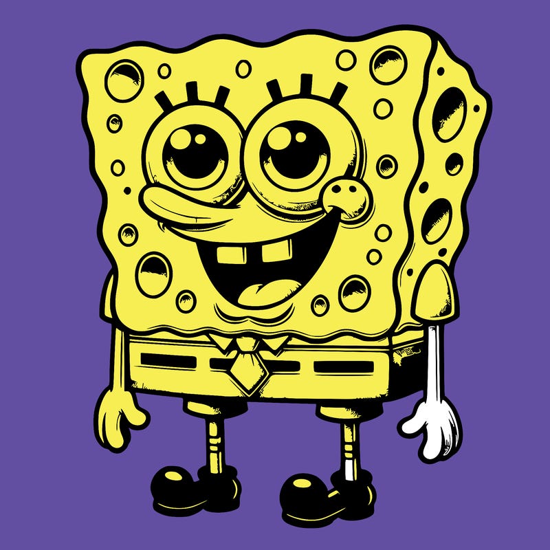 realistic sponge bob