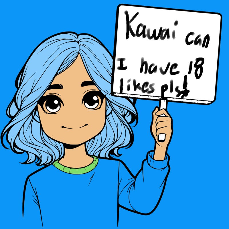 realistic girl holding up a sign