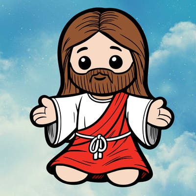 jesus plush