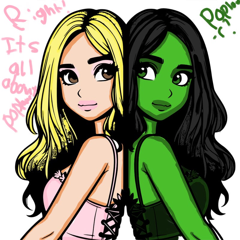 a realistic girl split