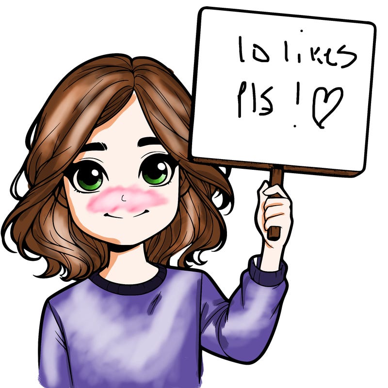 realistic girl holding up a sign