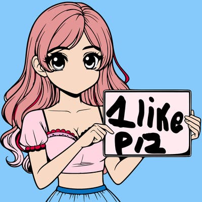 realistic pretty girl holding blank sign