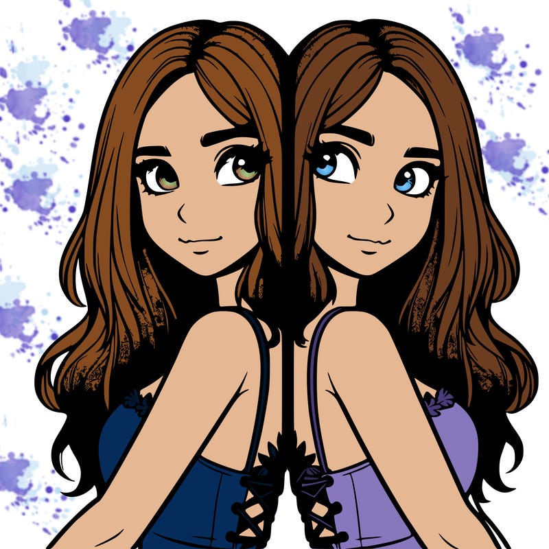 a realistic girl split