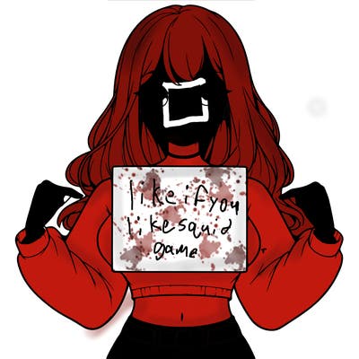 girl holding a blank sign in a long sleeve crop top